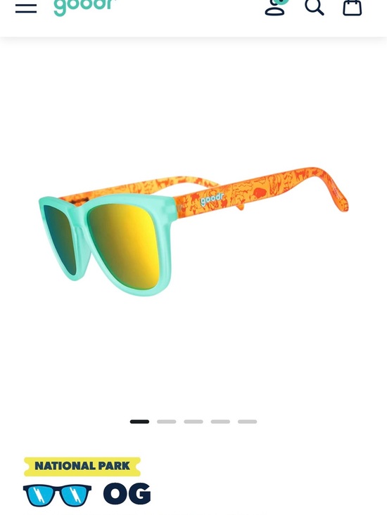 goodr Accessories - goodr Yellowstone National Park OG Sunglasses